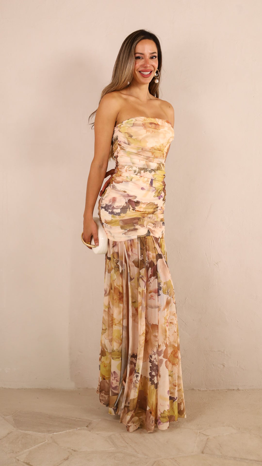side view image 2 of Fina Maxi Dress