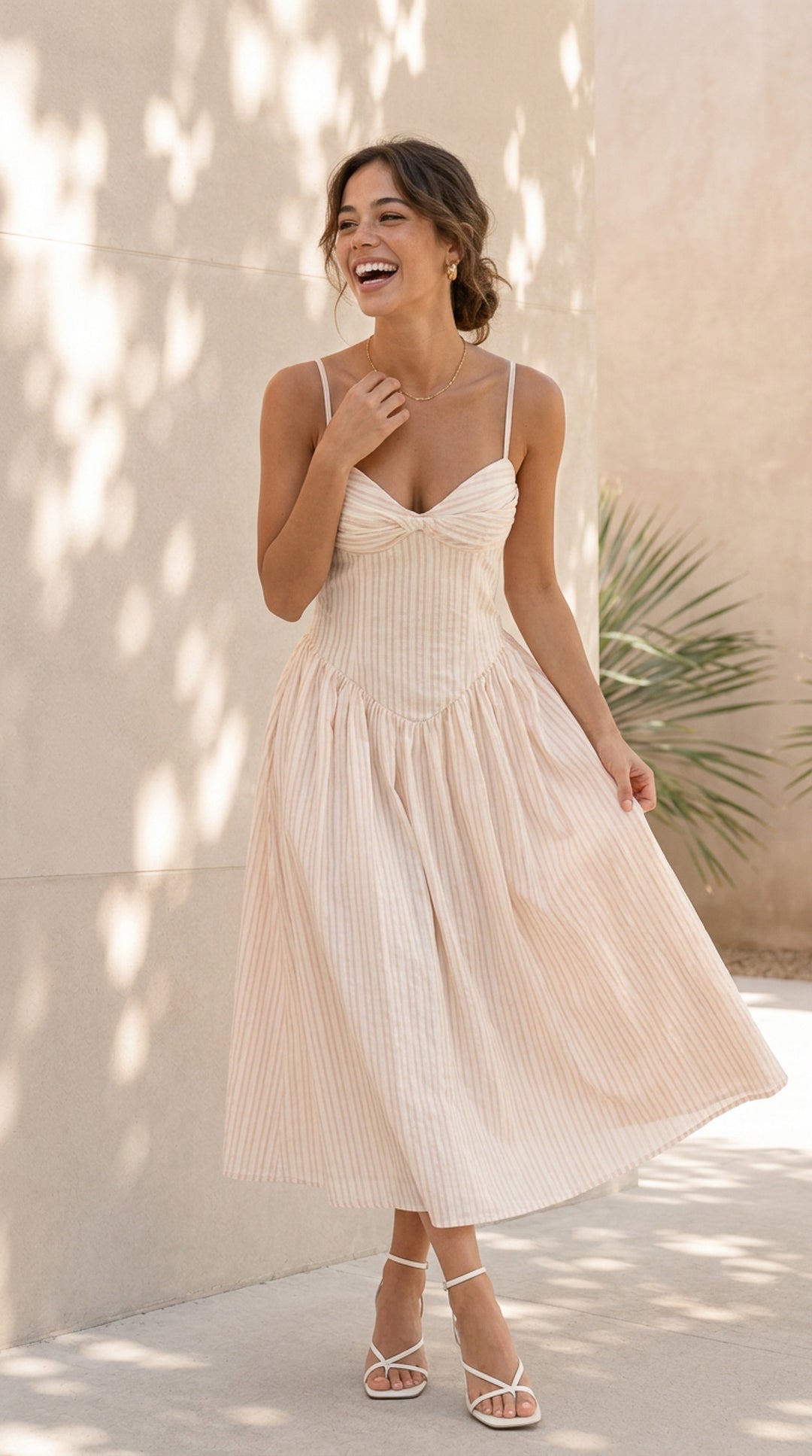front view image 3 of Josephine Midi Dress