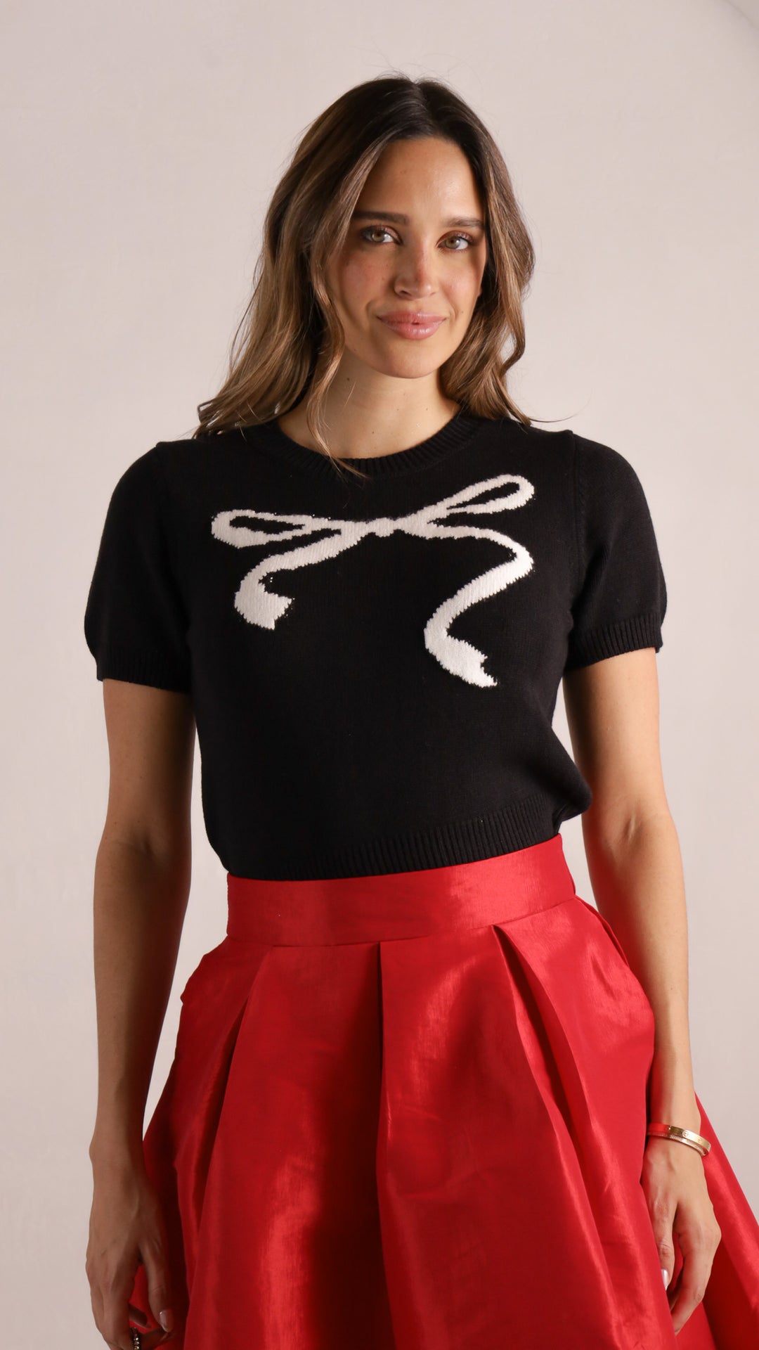 front view image 4 of Lila Pleated Midi Skirt