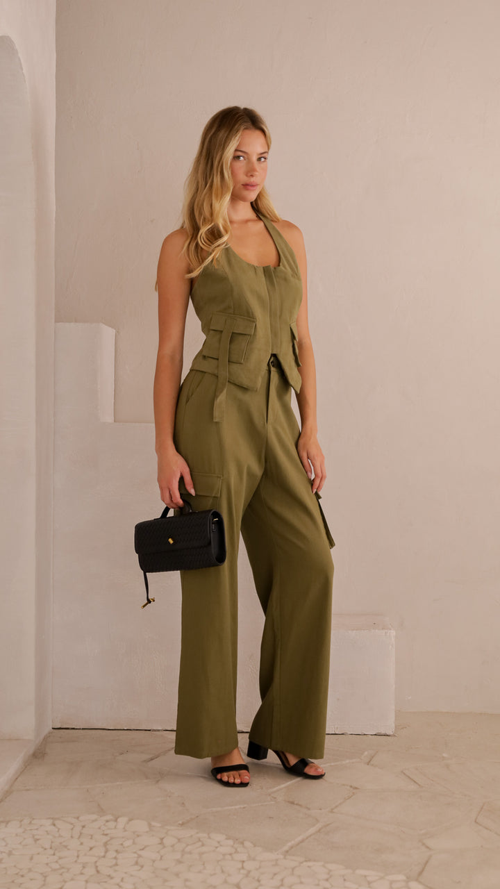 side view image 1 of Kaia Cargo Pants