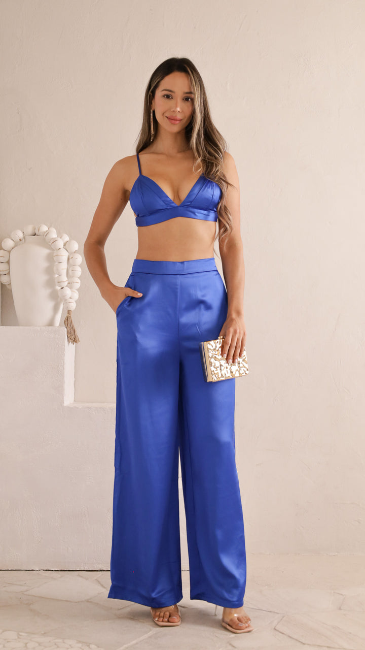 front view image 3 of Tracy  Satin Set