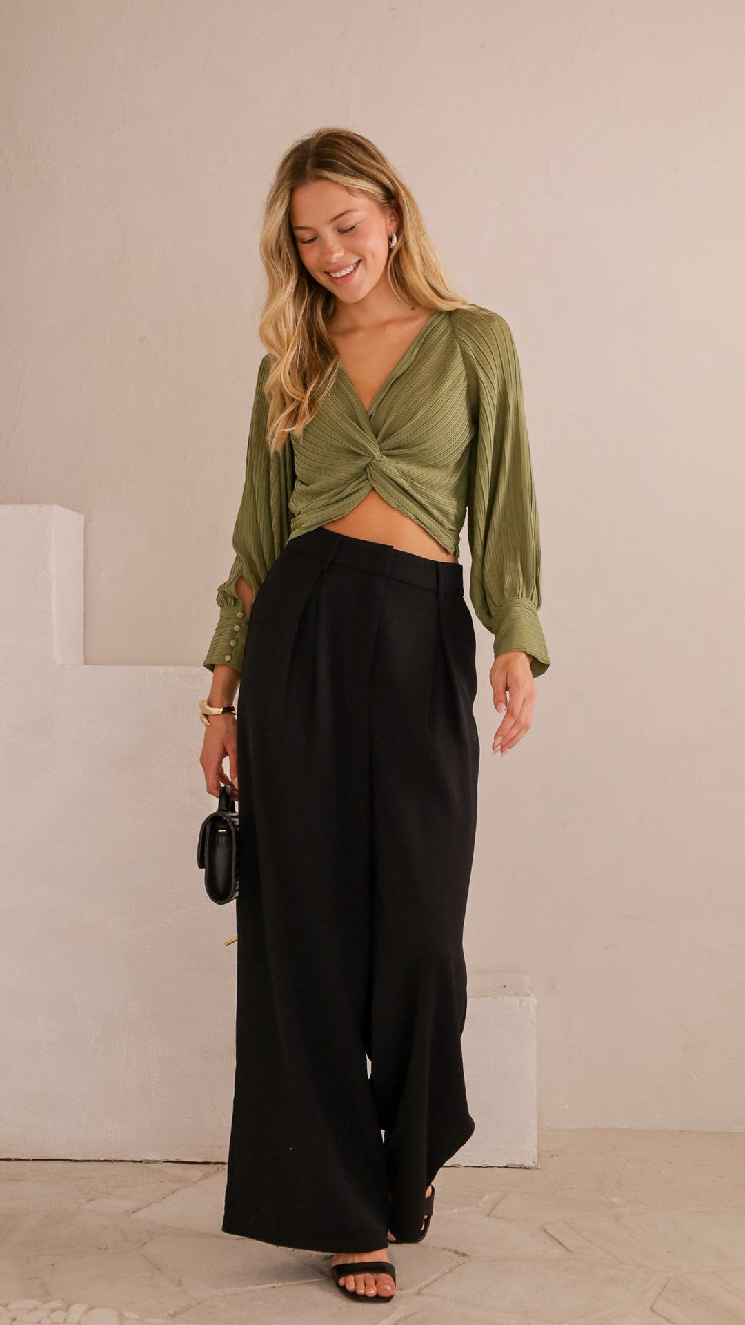 front view image 4 of Dalia Twist Front Top