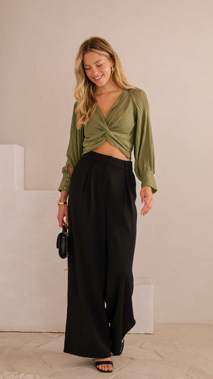 front view image 4 of Dalia Twist Front Top