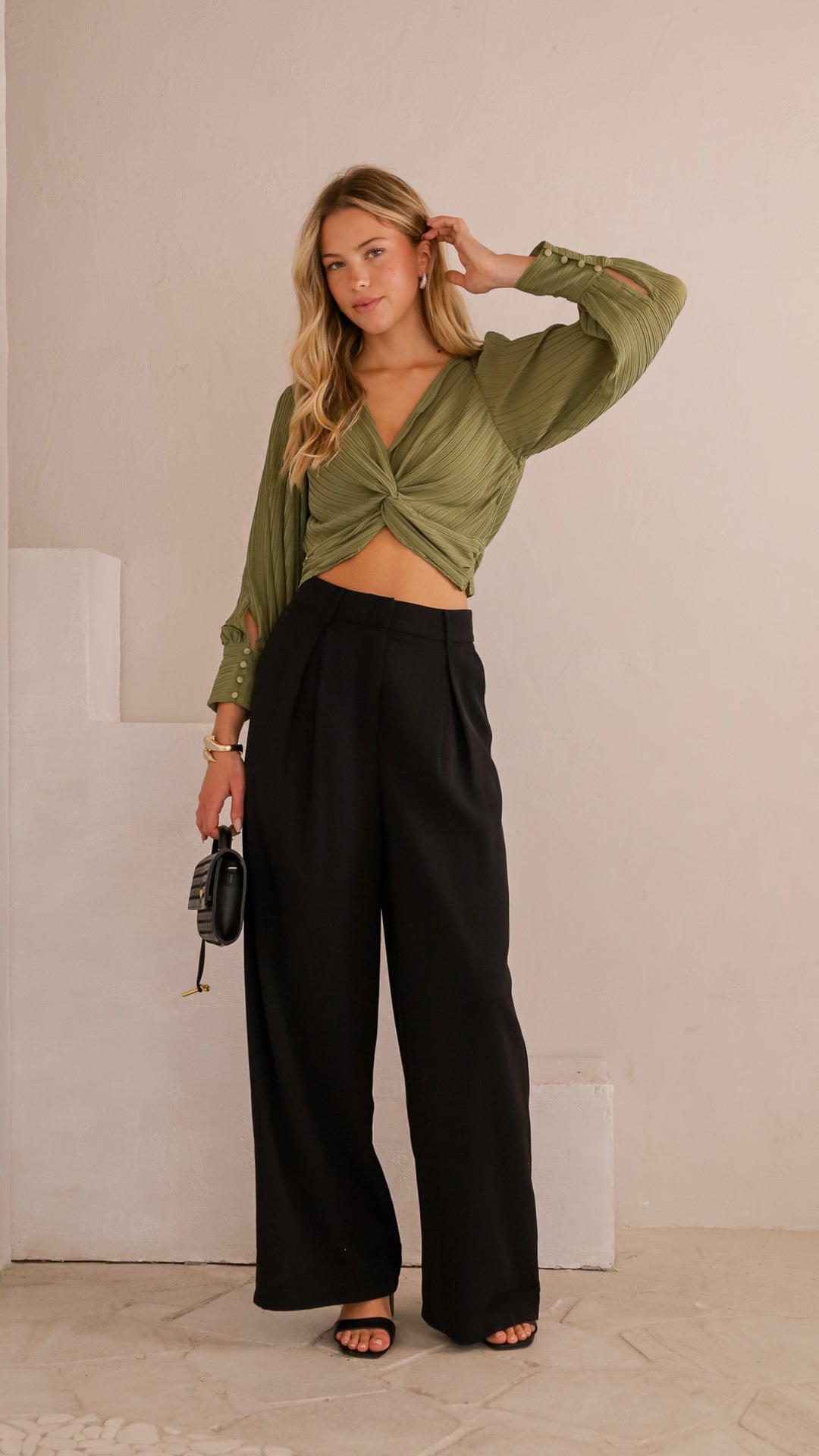 front view image 5 of Dalia Twist Front Top