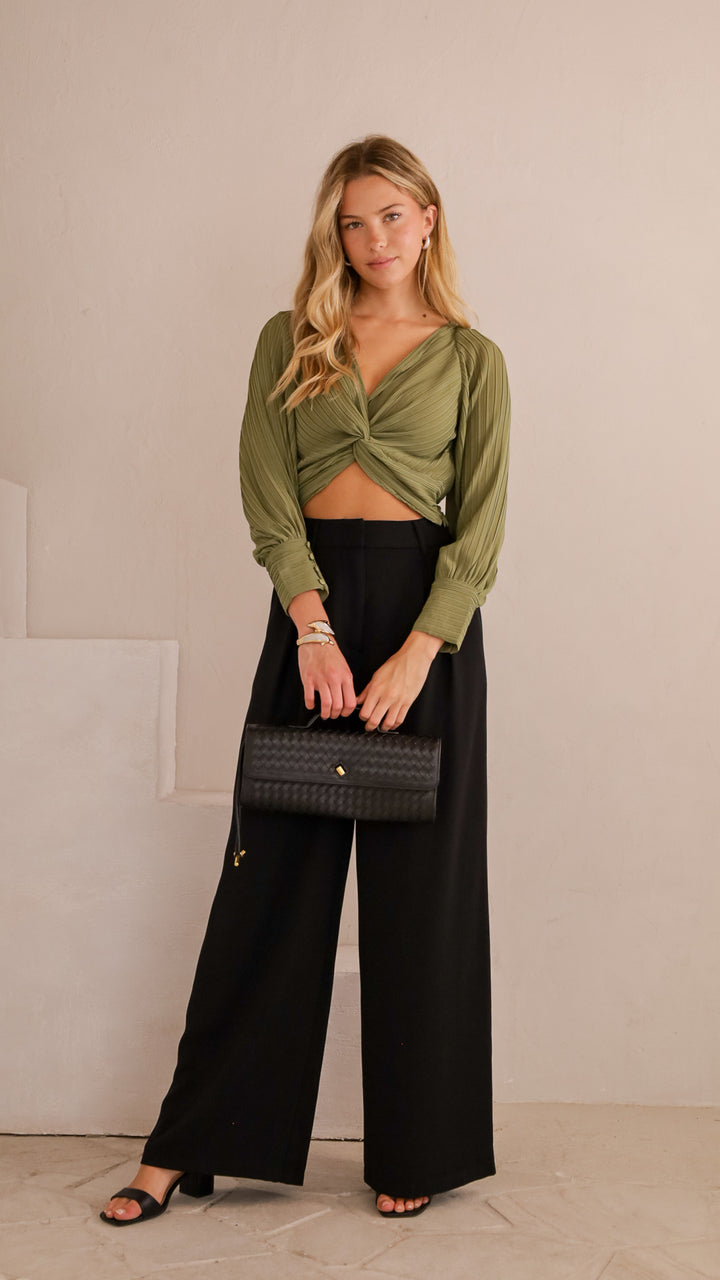 front view image 6 of Dalia Twist Front Top