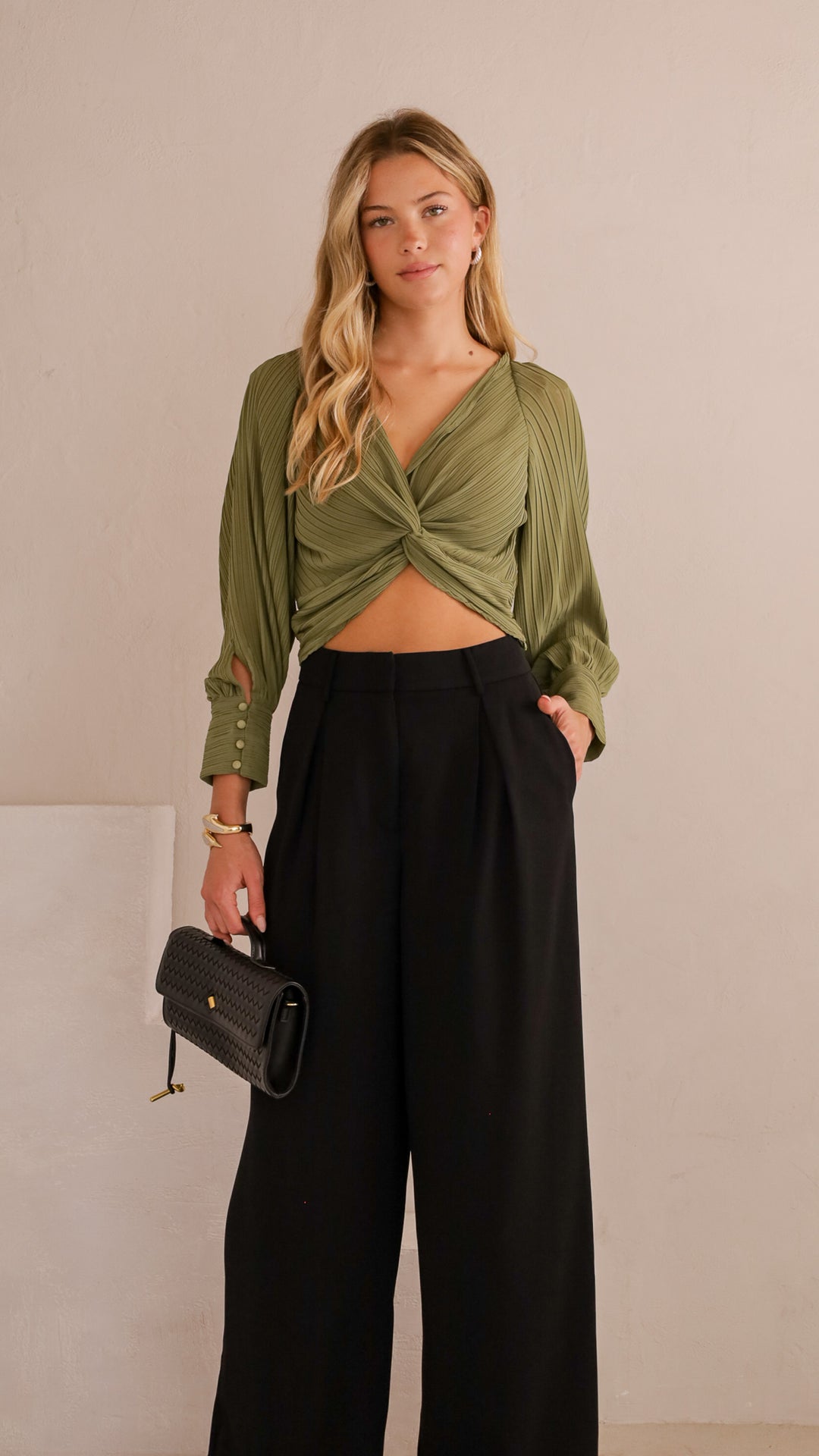 front view image 7 of Dalia Twist Front Top