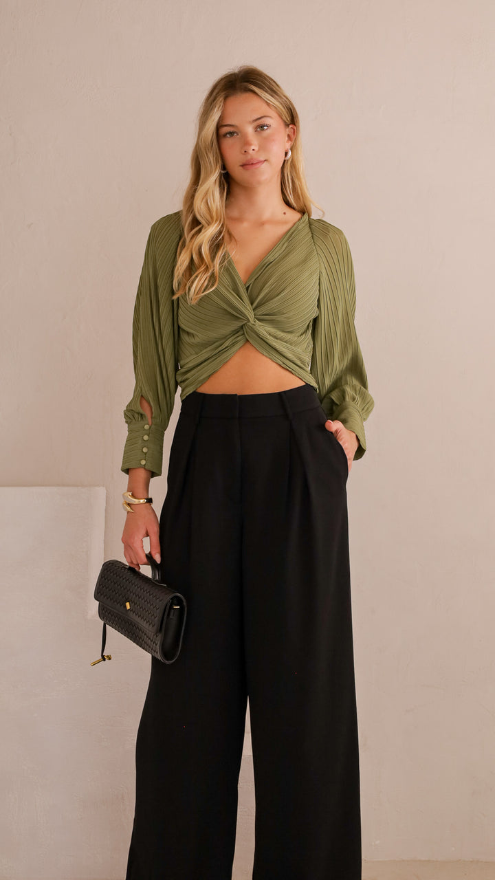 front view image 7 of Dalia Twist Front Top