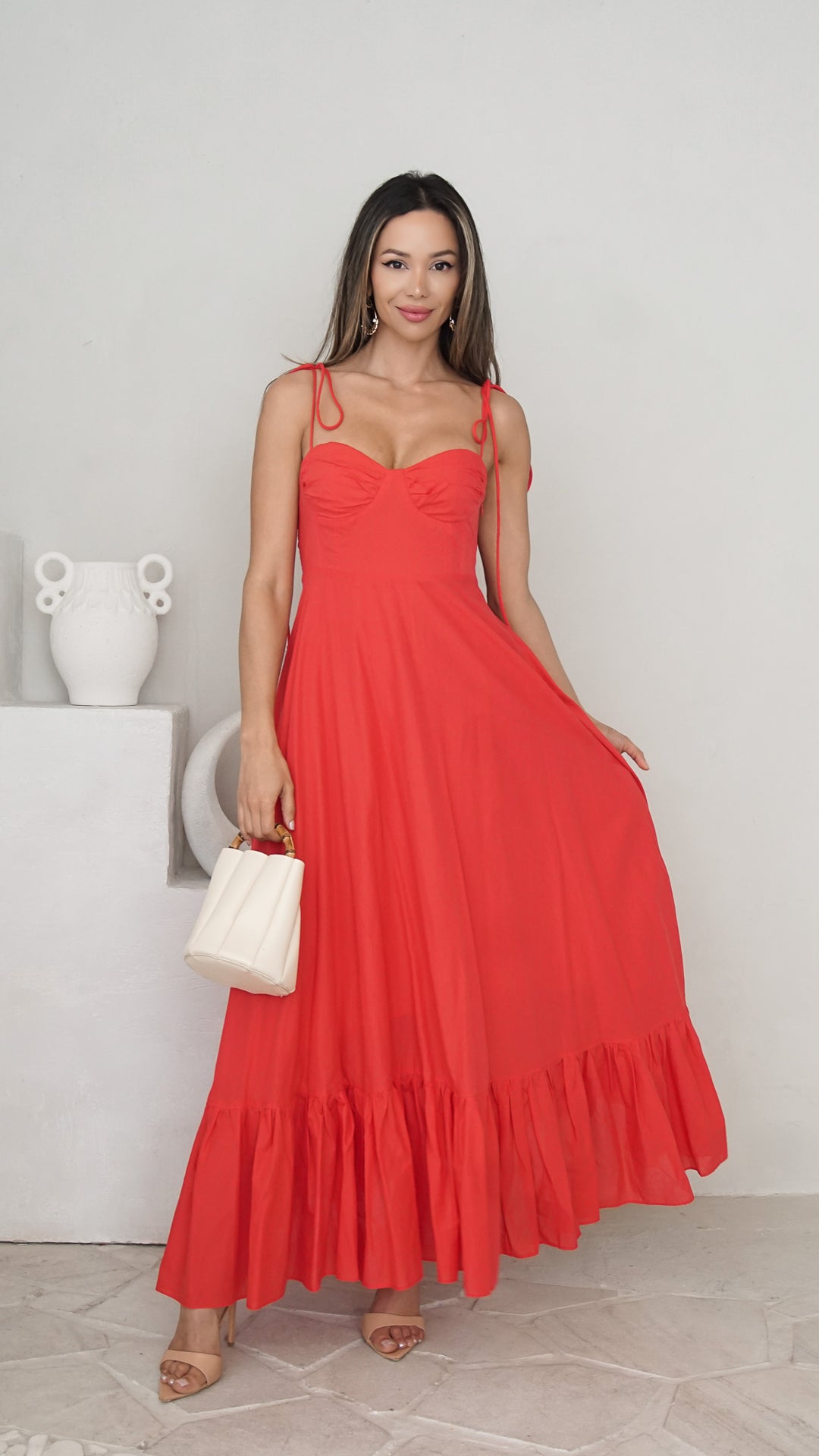 front view image 1 of Calista Maxi Dress