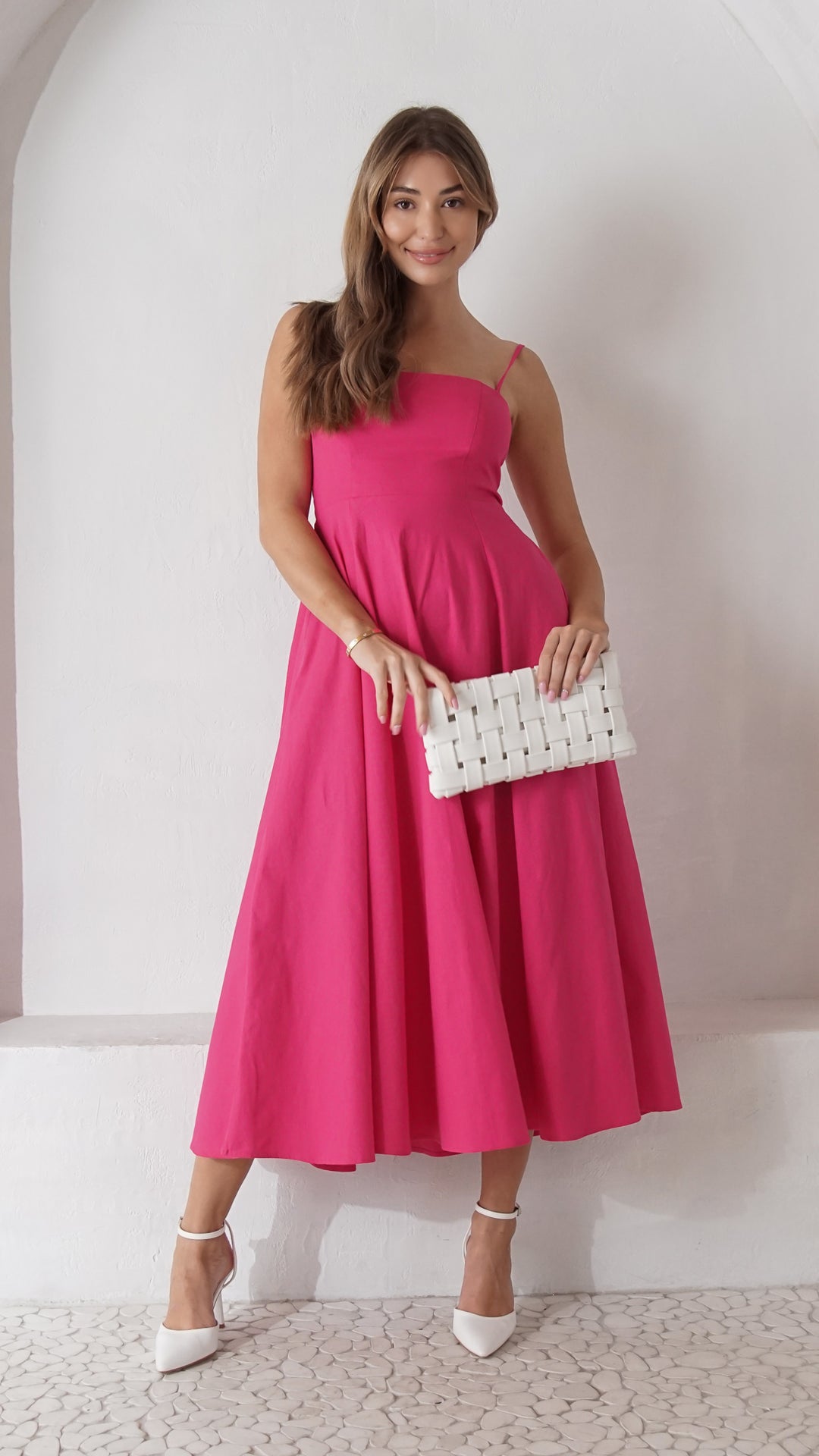 front view image 3 of Noemi Midi Dress