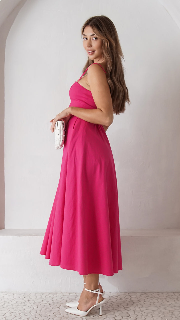 side view image 3 of Noemi Midi Dress