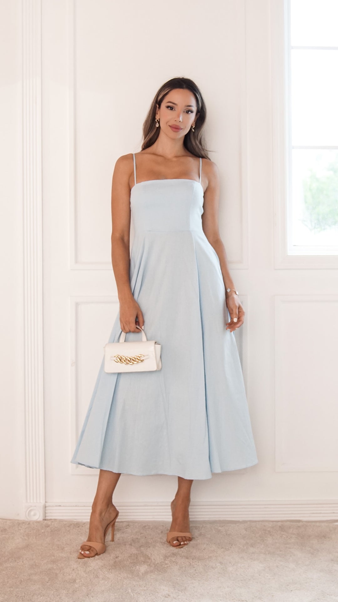 front view image 1 of Vicky Midi Dress