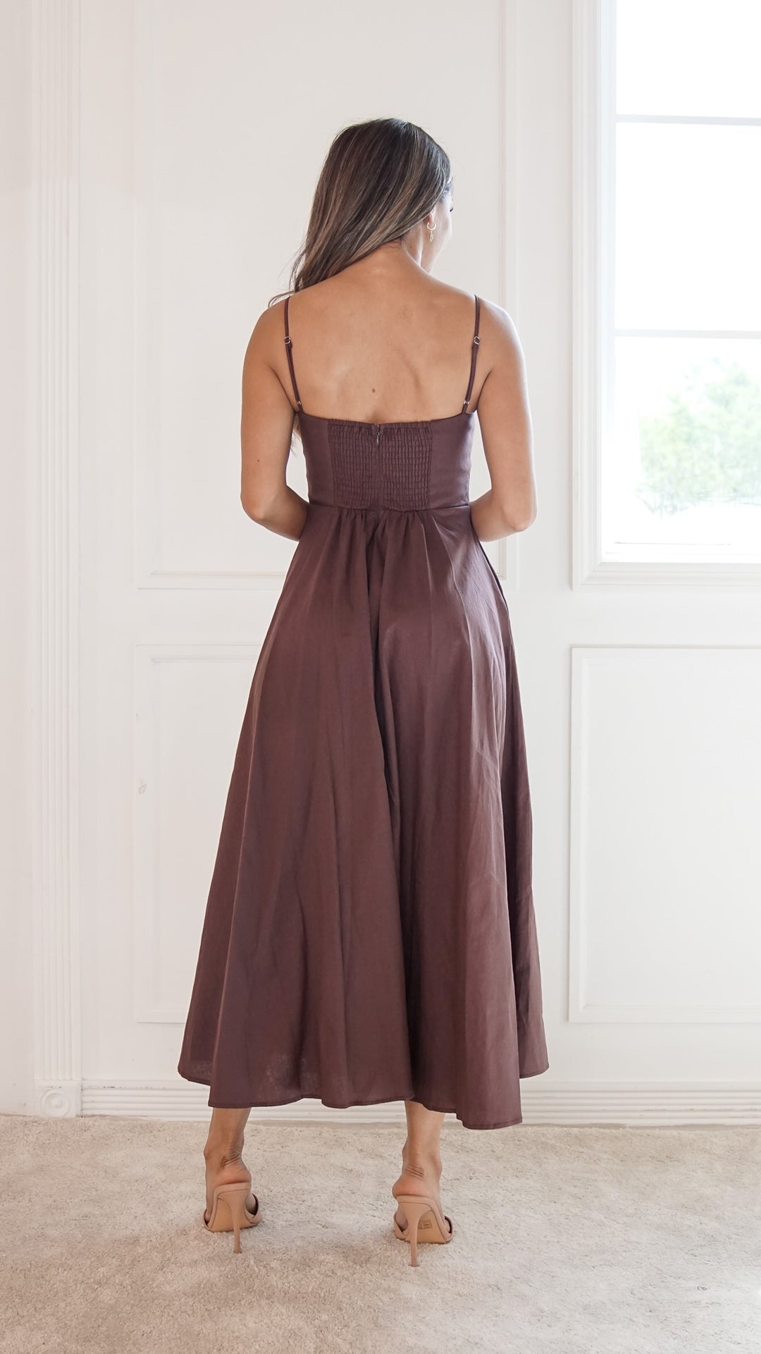 rear view image 1 of Vicky Midi Dress