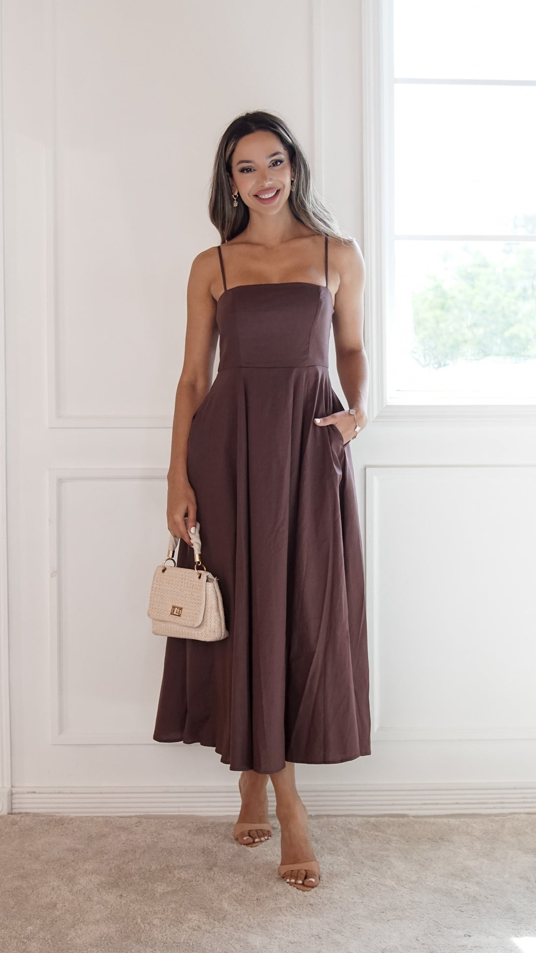 front view image 2 of Vicky Midi Dress
