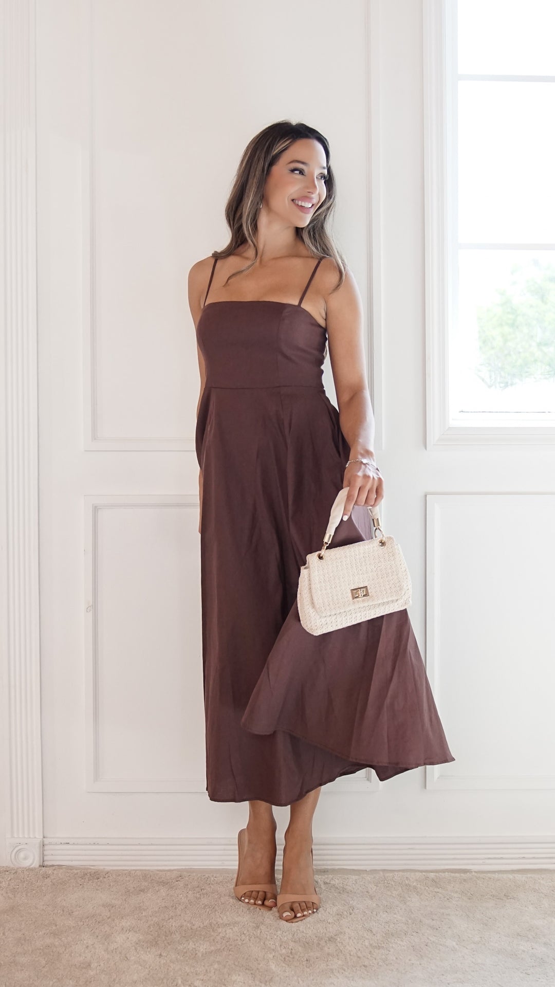 side view image 2 of Vicky Midi Dress