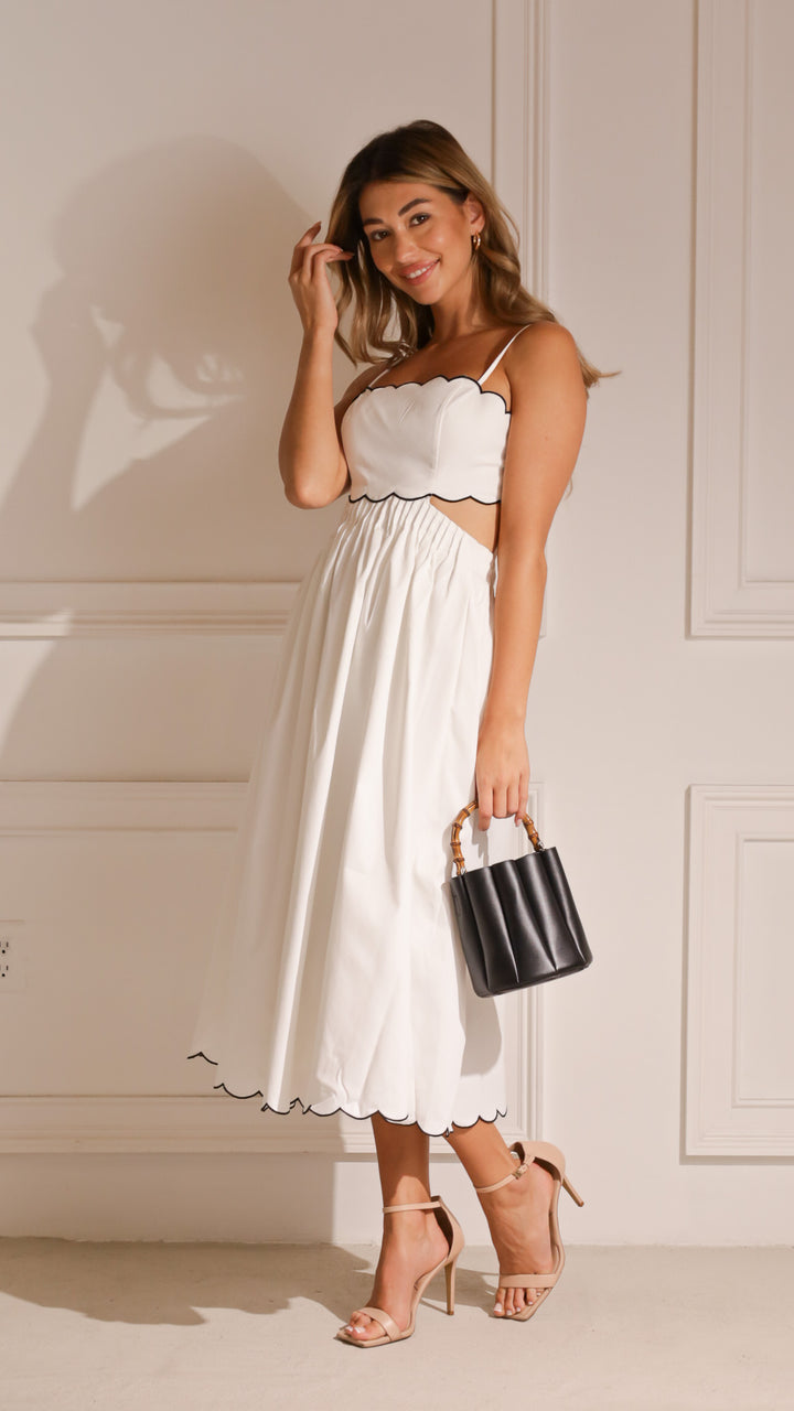 side view image 1 of Gaiden Maxi Dress