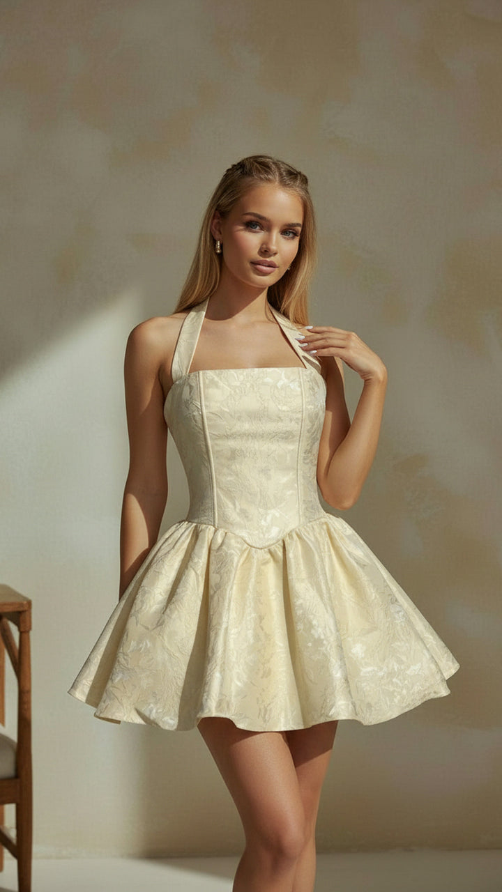 front view image 3 of Elina Mini Dress