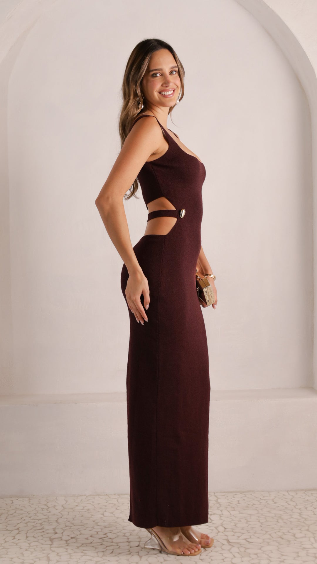 side view image 1 of Annite Maxi Dress