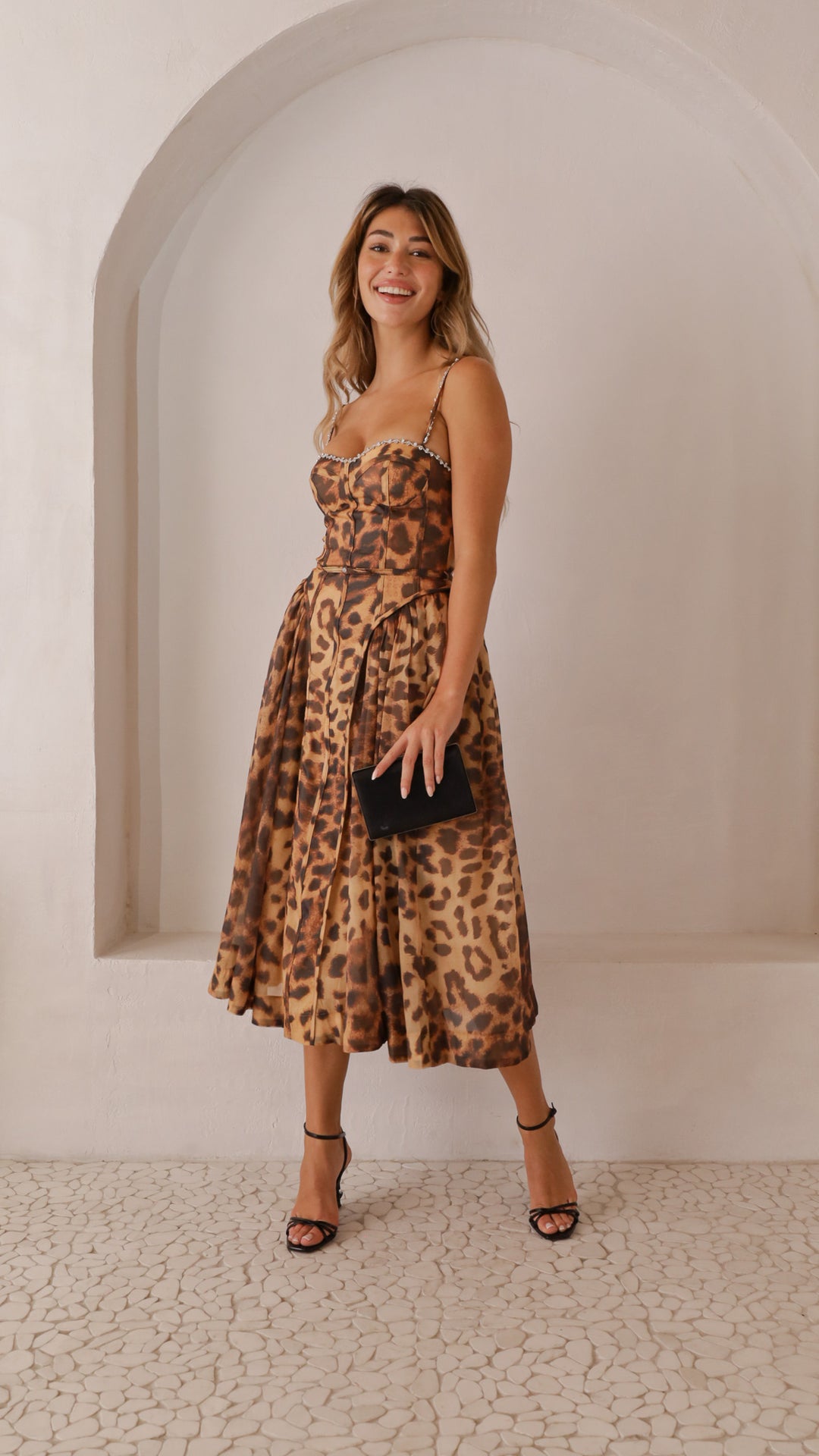 side view image 1 of Leandra Midi Dress
