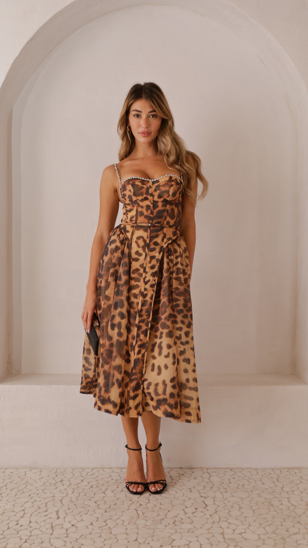 front view image 2 of Leandra Midi Dress