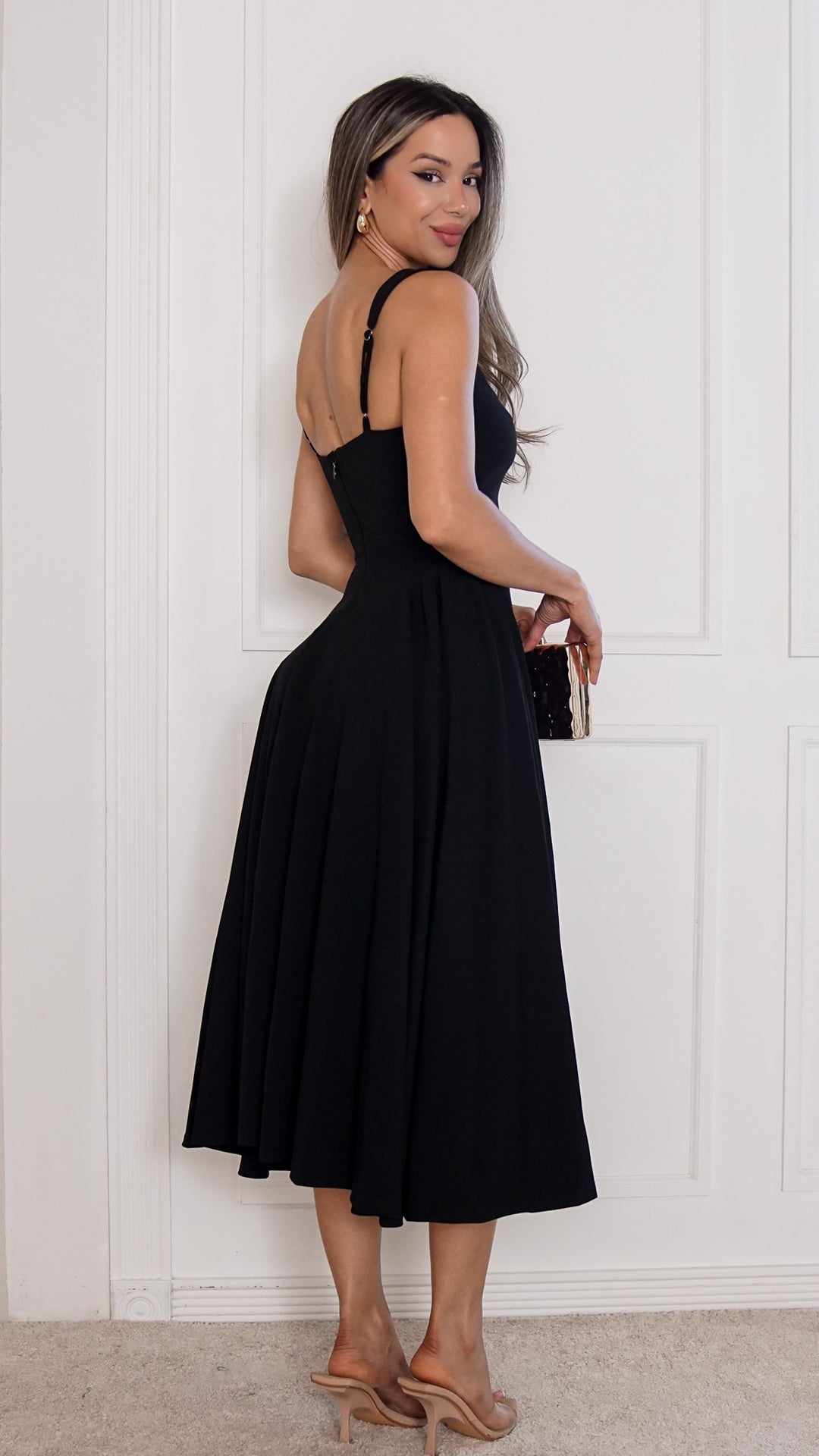 rear view image 1 of Towers Midi Dress