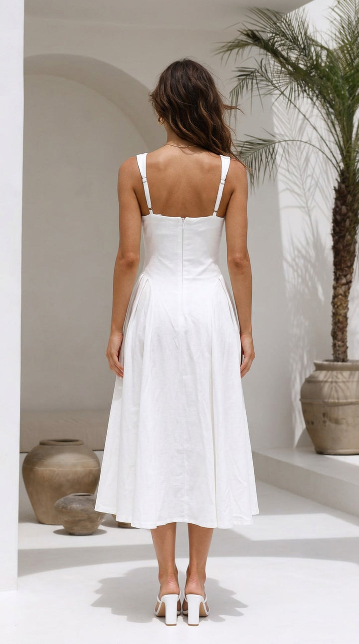 rear view image 1 of Galin Midi Dress