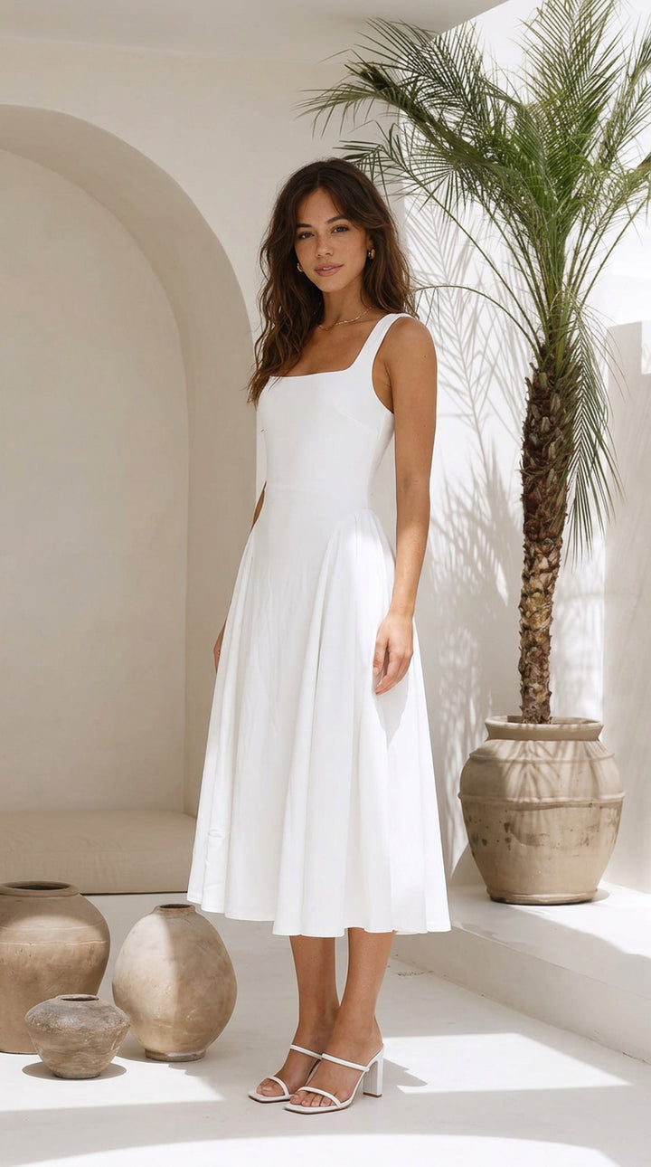 side view image 1 of Galin Midi Dress