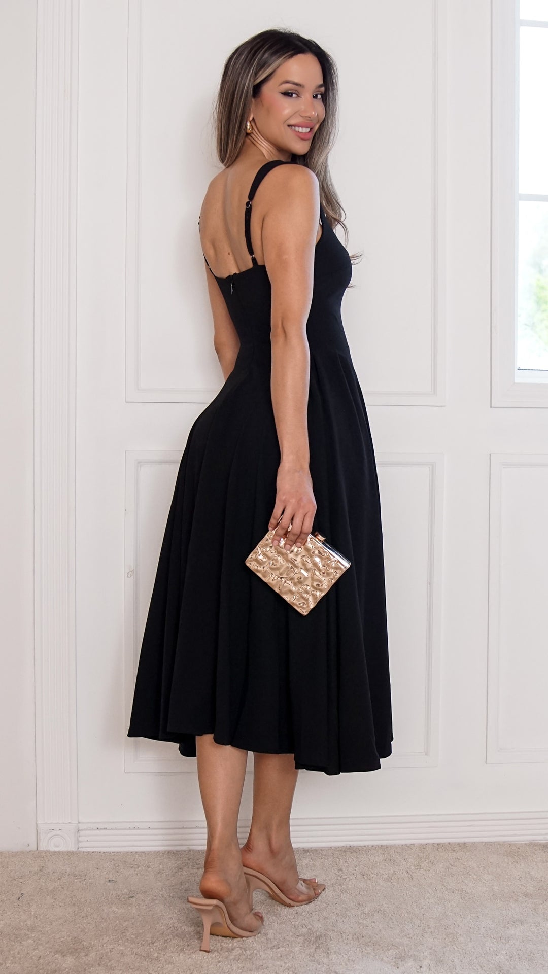 rear view image 2 of Towers Midi Dress