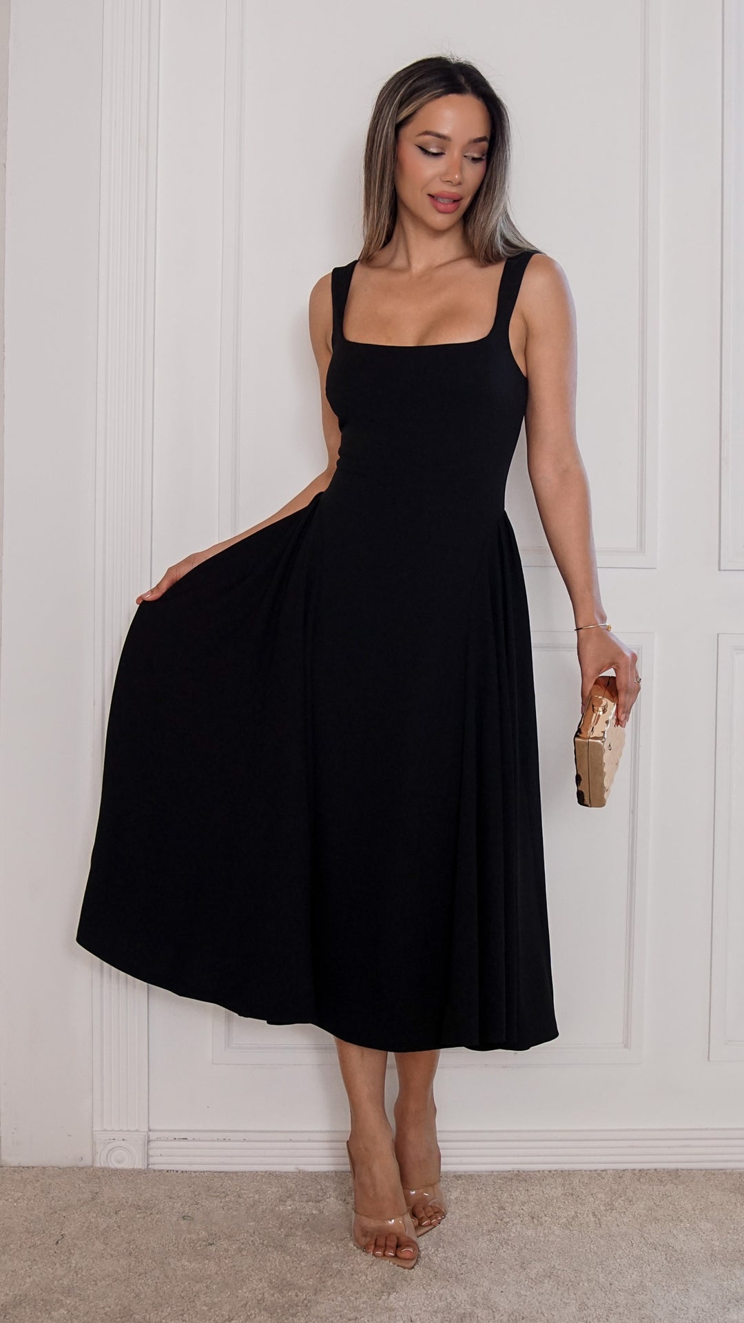 front view image 3 of Towers Midi Dress