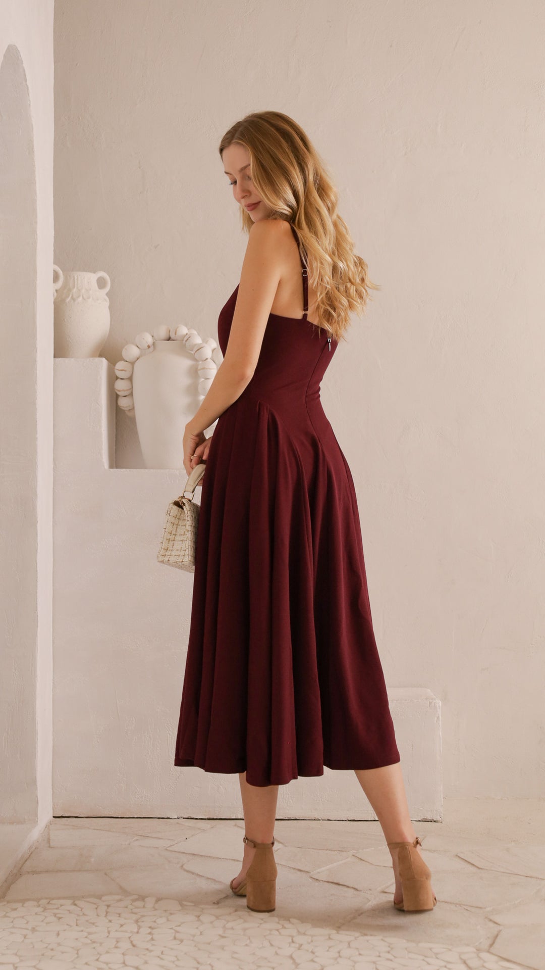 rear view image 1 of Isabella Midi Dress