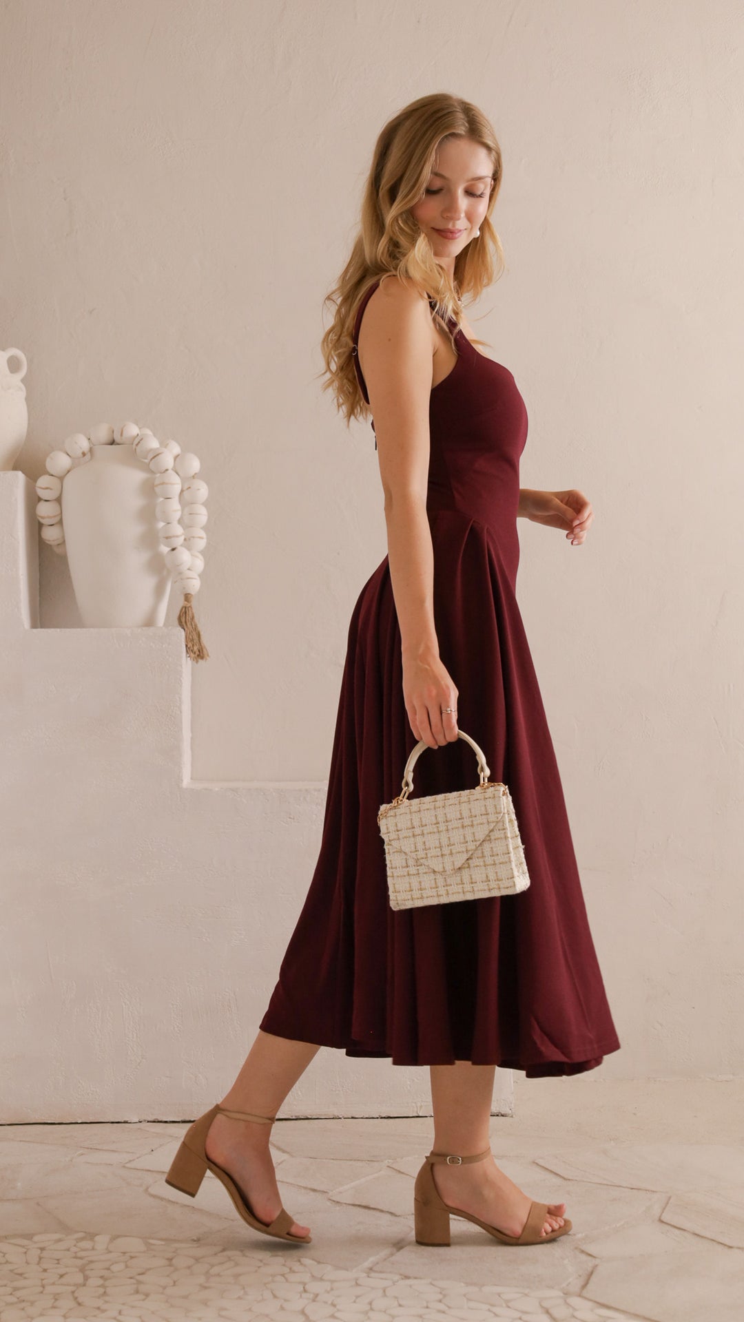 side view image 2 of Isabella Midi Dress