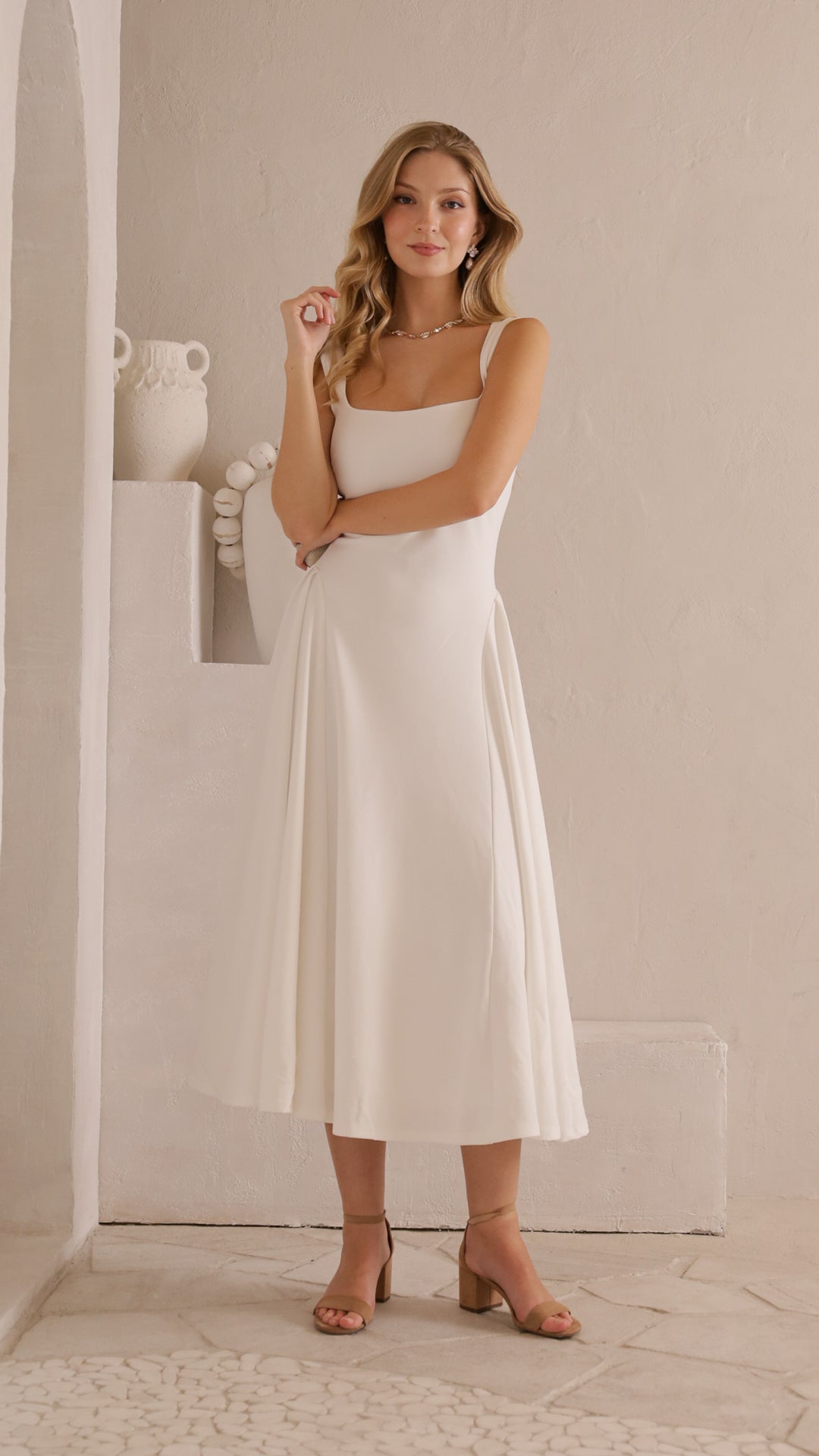 front view image 3 of Isabella Midi Dress