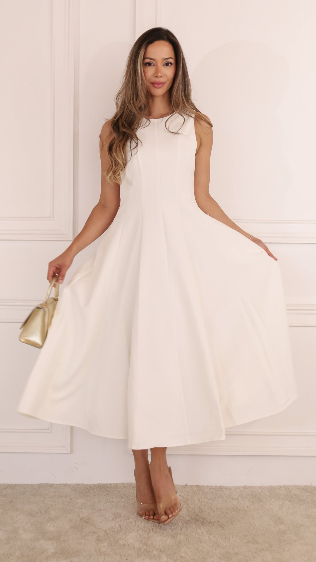 front view image 3 of Sharilee Midi Dress