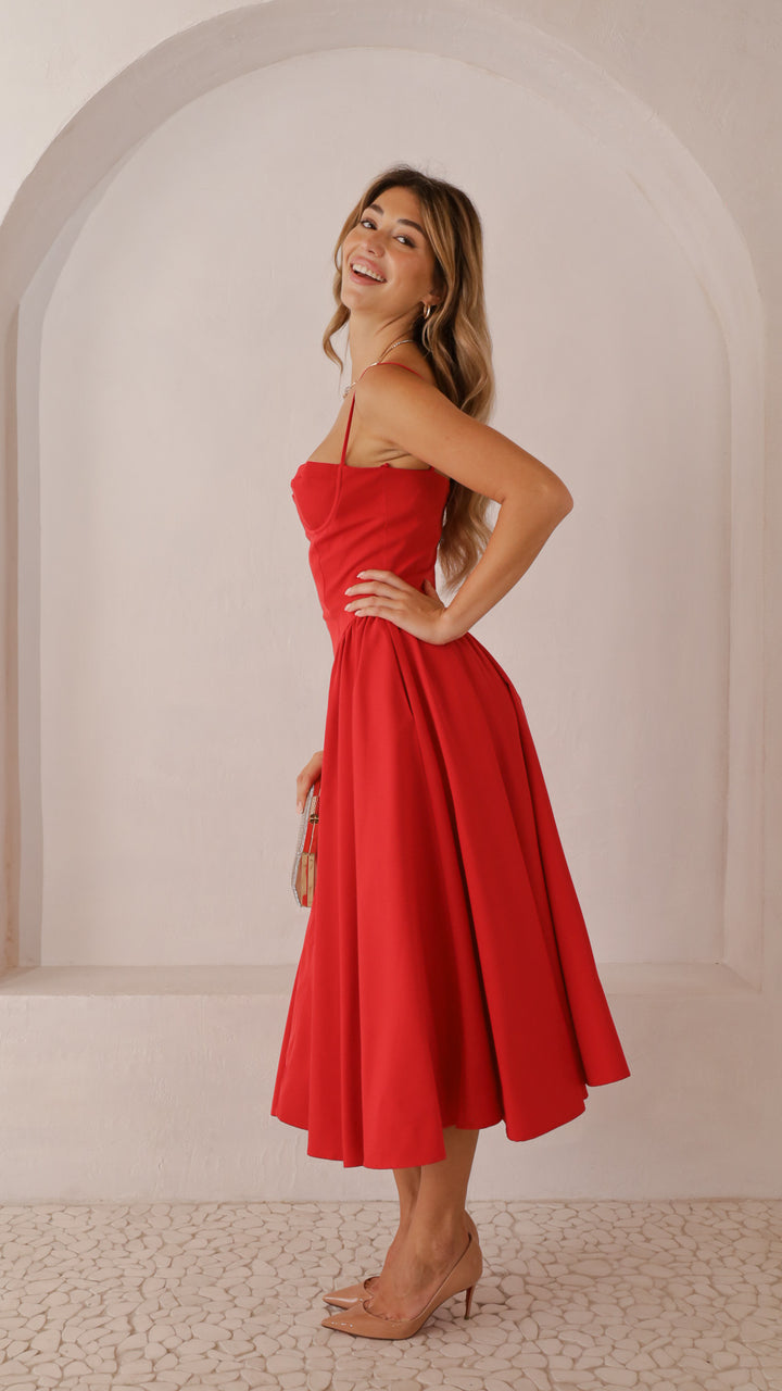 side view image 2 of Riviera Midi Dress