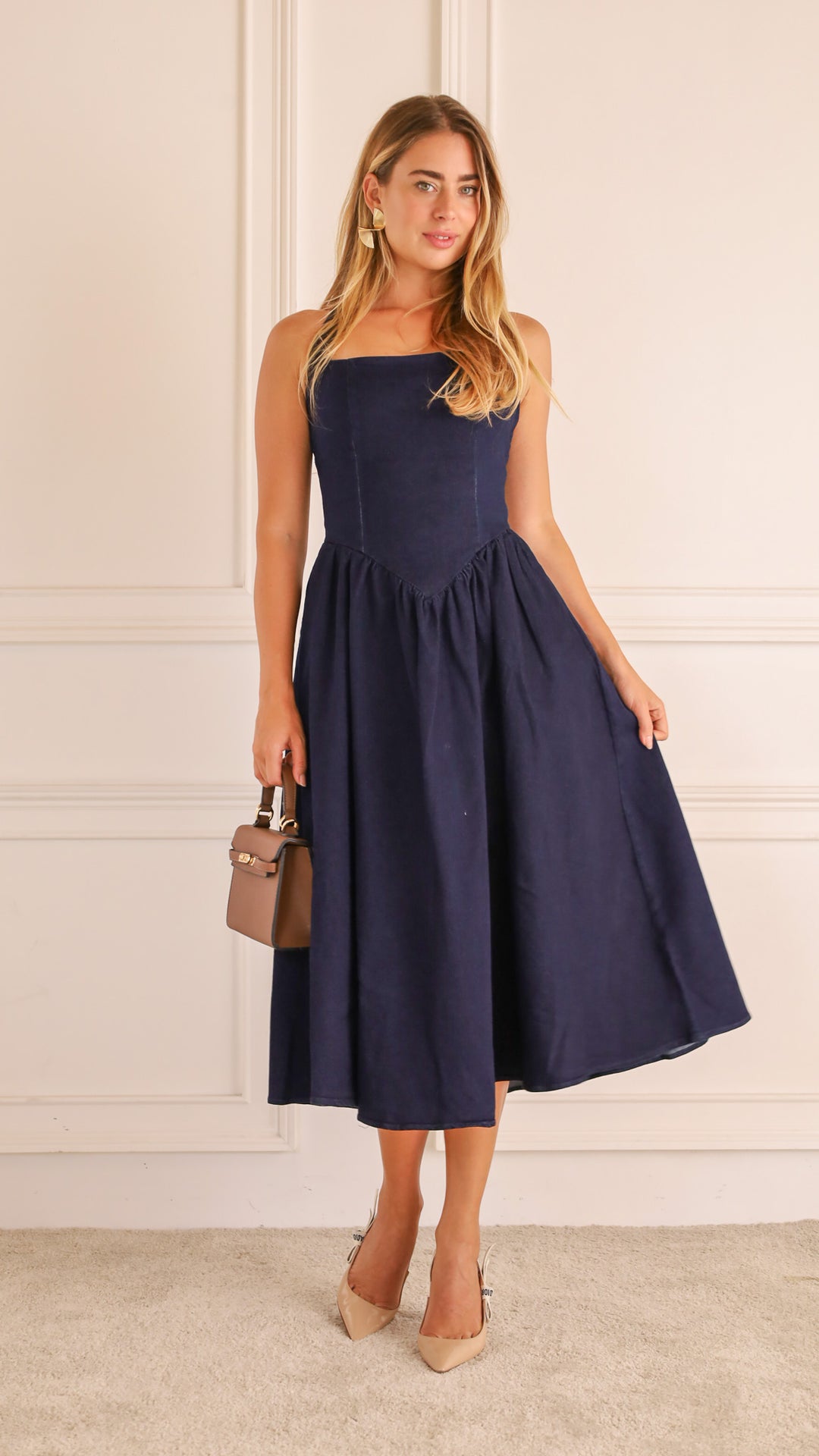 front view image 1 of Sadie Midi Dress