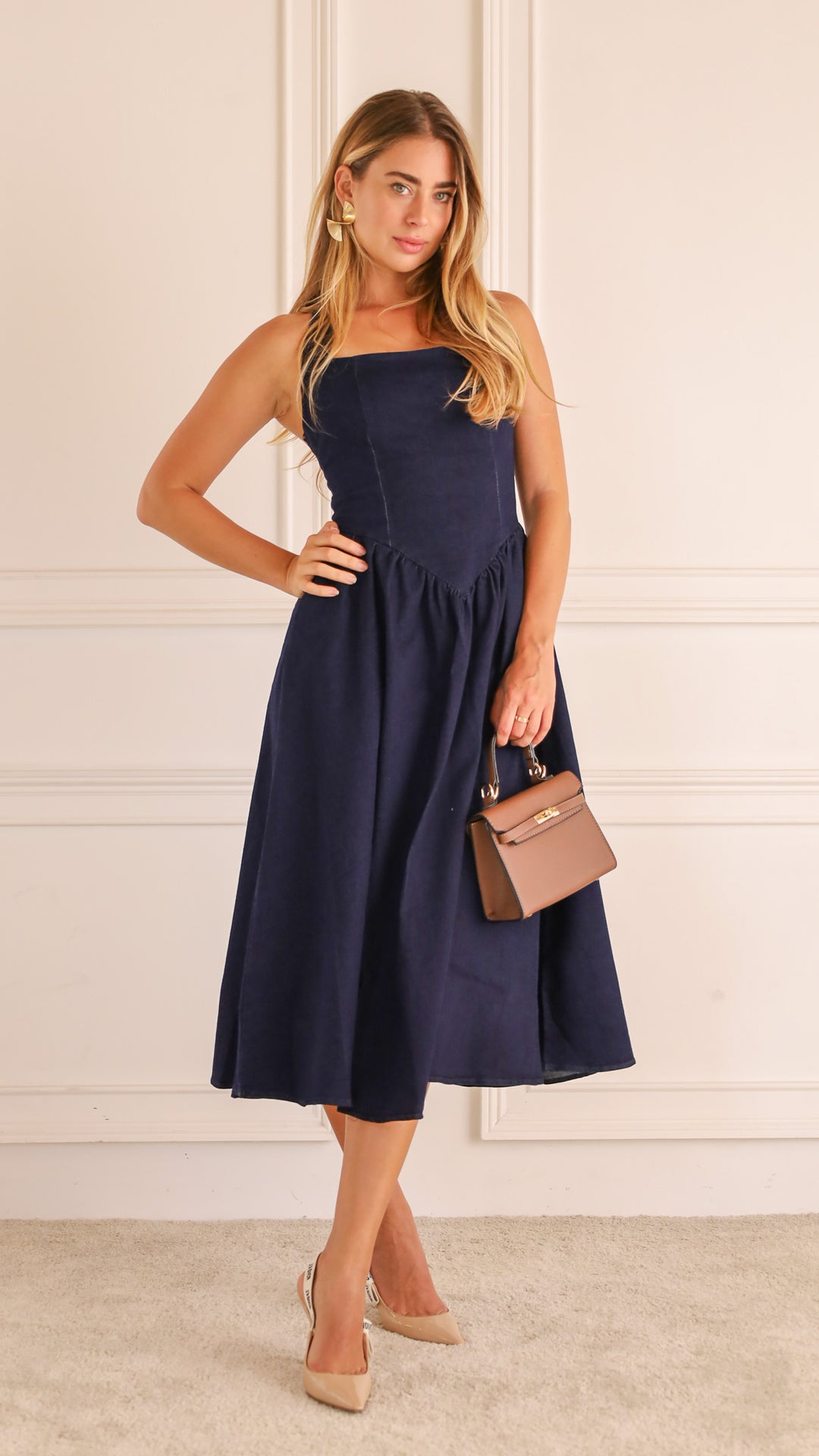 front view image 4 of Sadie Midi Dress