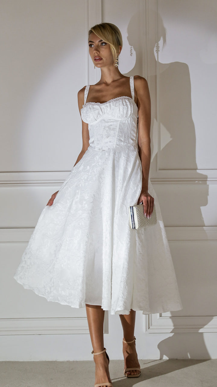 front view image 1 of Maelis Midi Dress