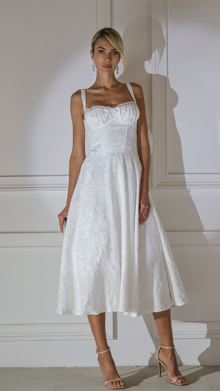 front view image 3 of Maelis Midi Dress