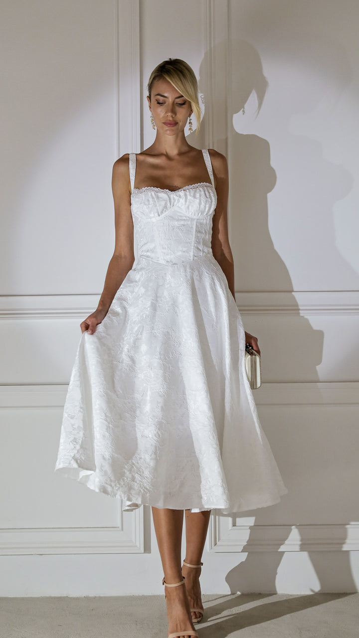 front view image 5 of Maelis Midi Dress