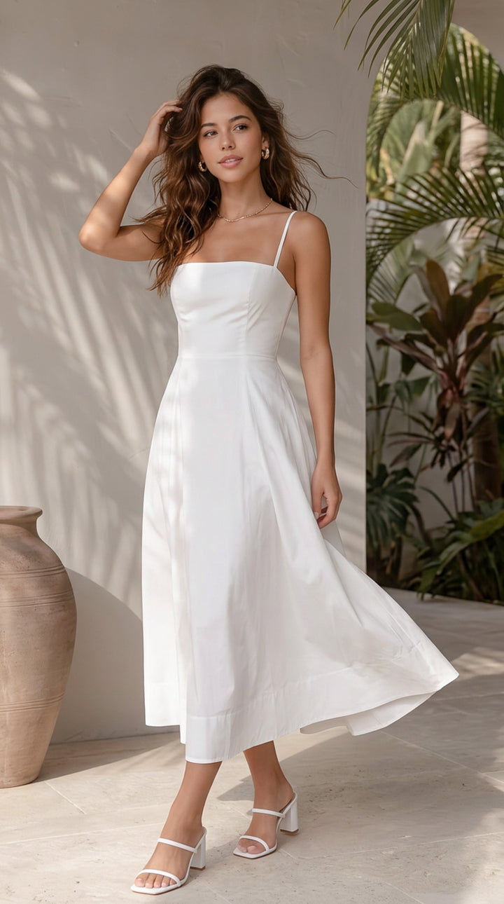 front view image 1 of Galin Midi Dress