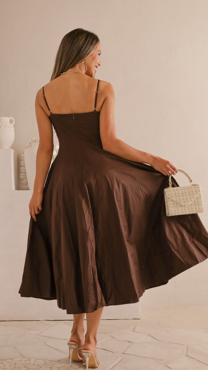 rear view image 1 of Evelina Midi Dress
