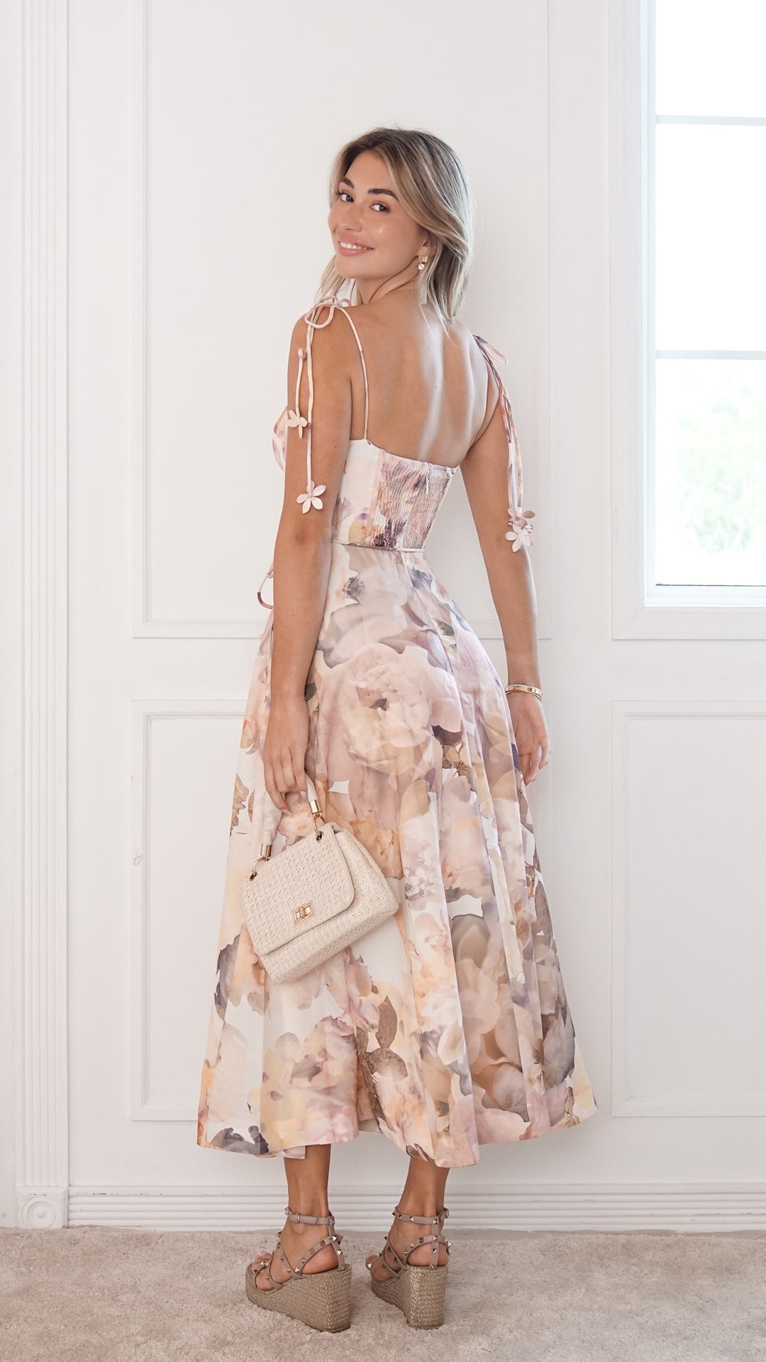 rear view image 1 of Kiara Midi Dress