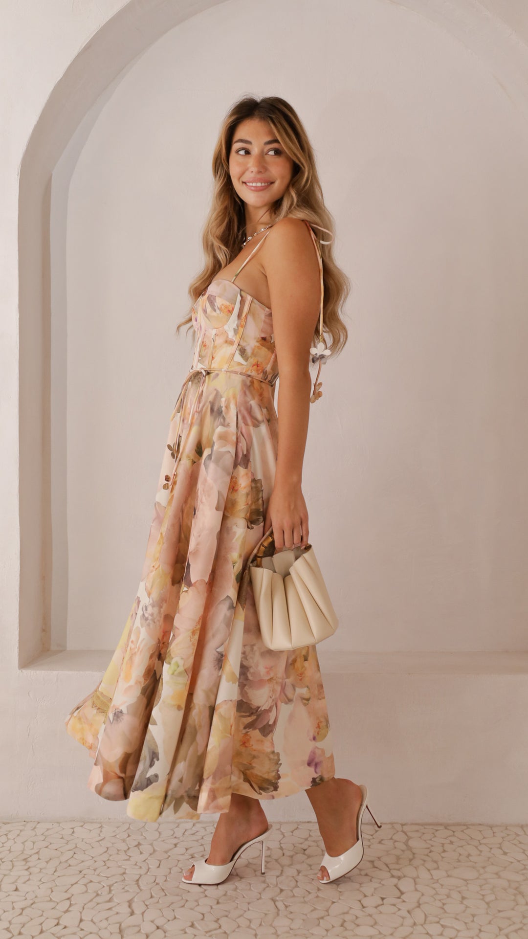 side view image 1 of Fiorella Midi Dress