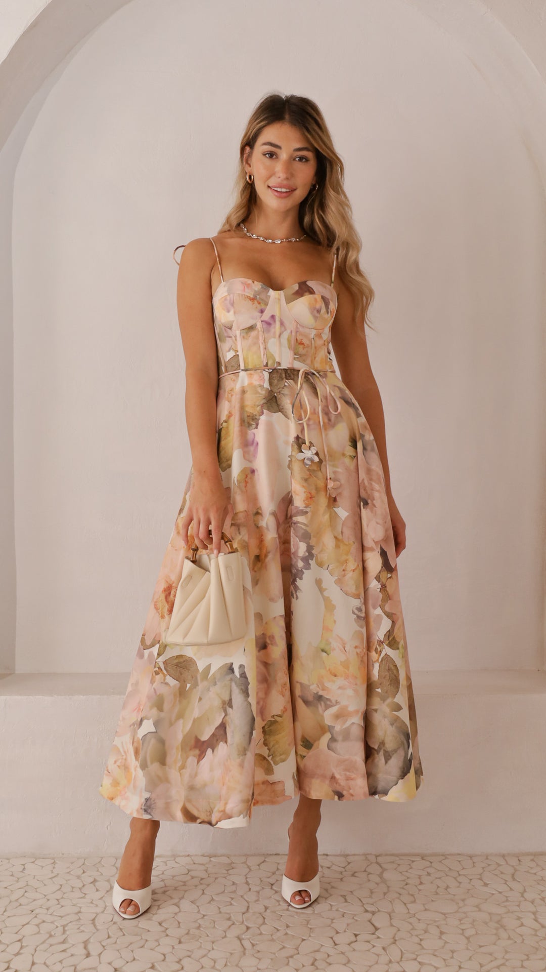 front view image 2 of Fiorella Midi Dress