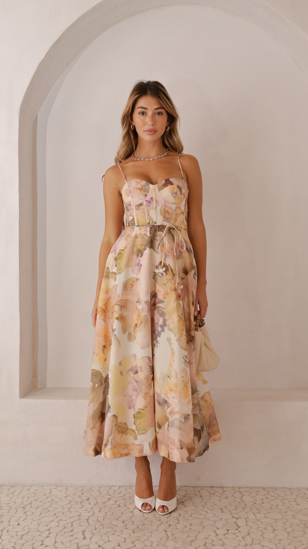 front view image 3 of Fiorella Midi Dress