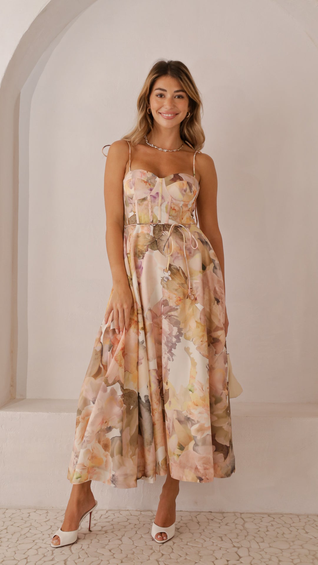 front view image 4 of Fiorella Midi Dress