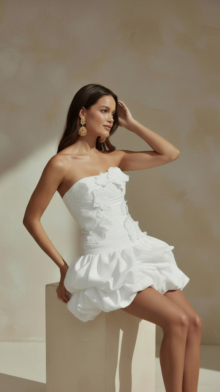 side view image 2 of Elise Mini Dress