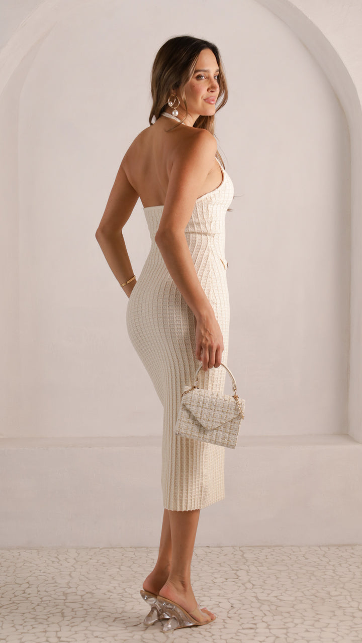 side view image 4 of Chiele Midi Dress