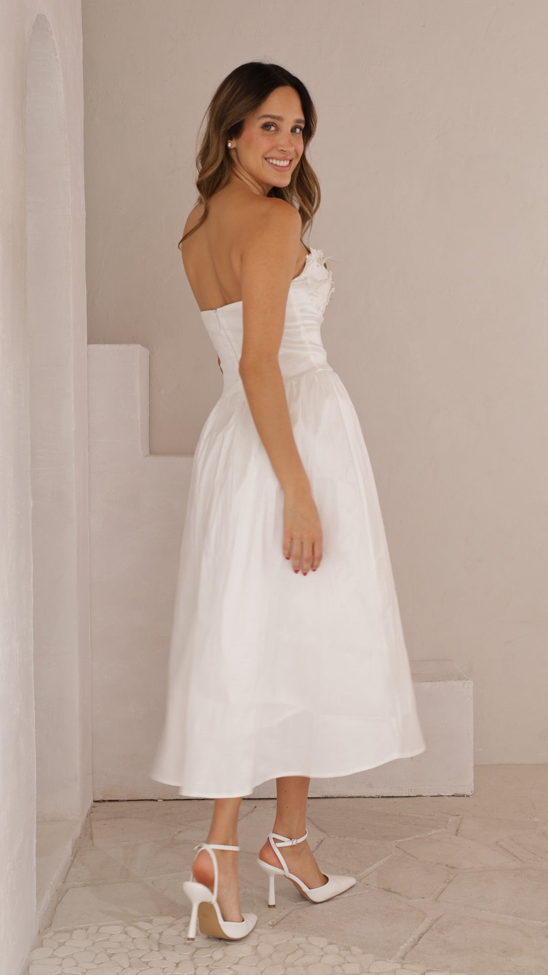 rear view image 1 of Sylvia Midi Dress