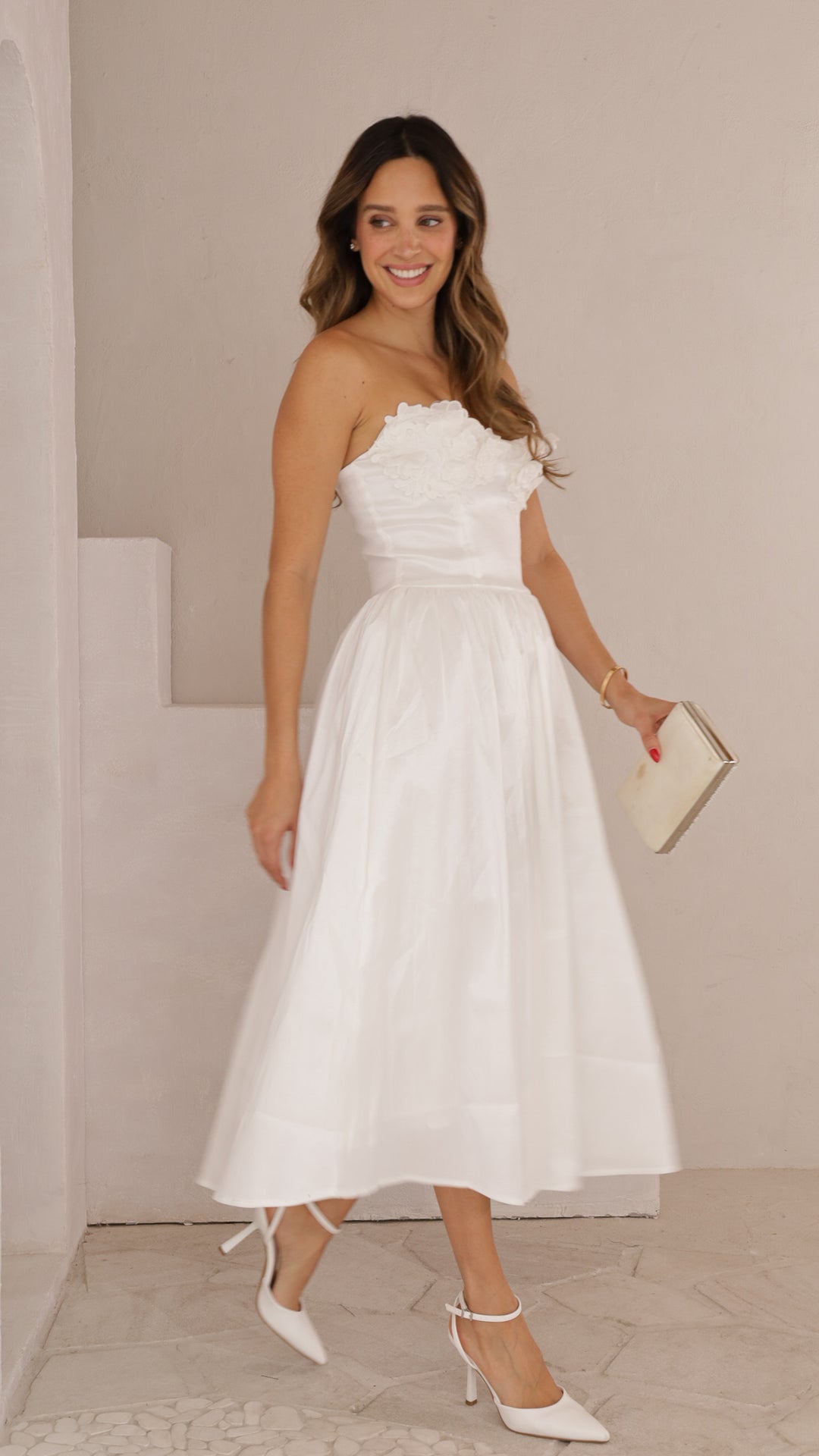 side view image 1 of Sylvia Midi Dress