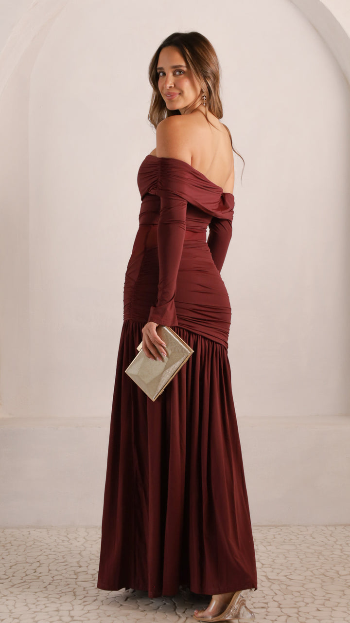 side view image 3 of Aura Maxi Dress